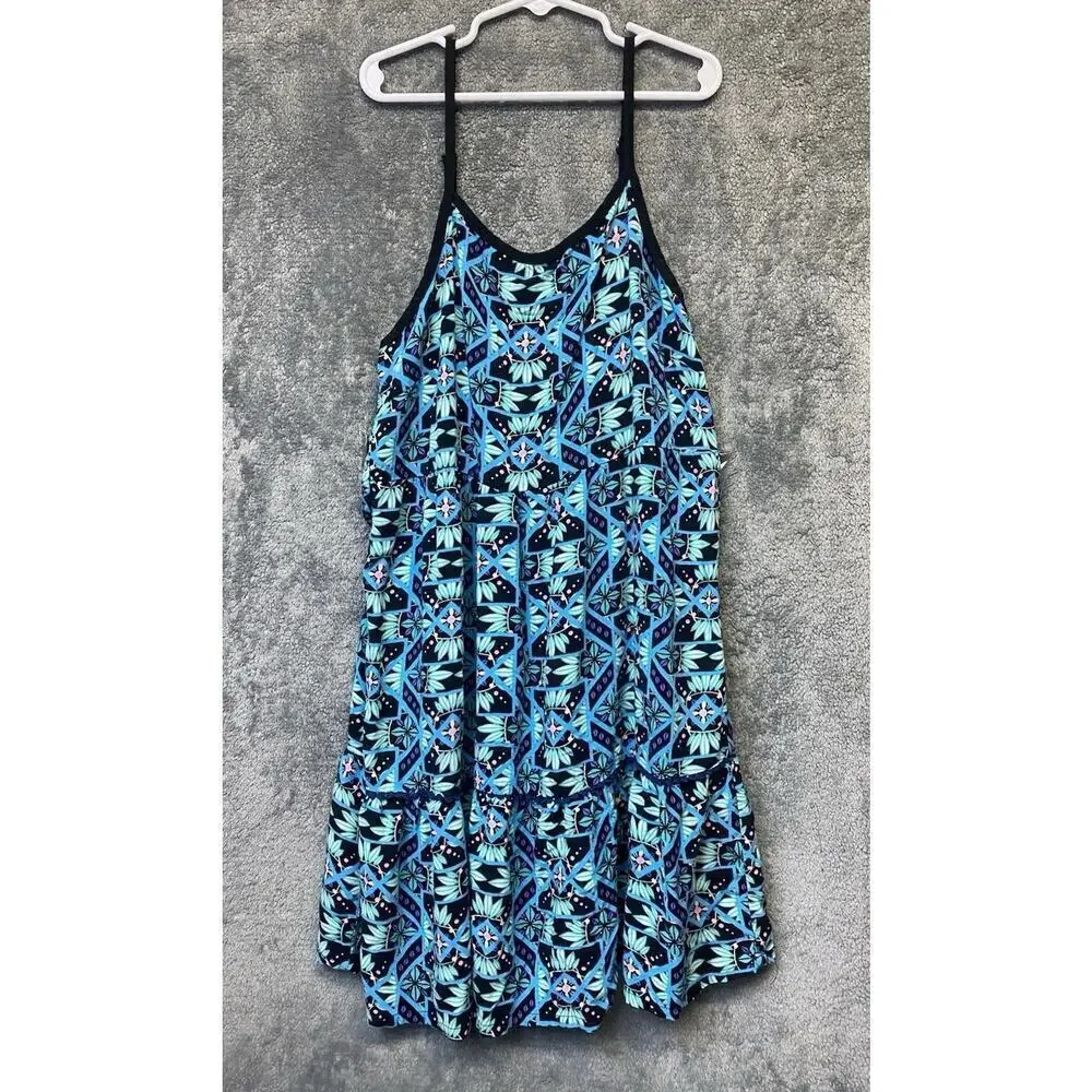Justice Girls Plus Adjustable Strap Sundress Size 14 Plus